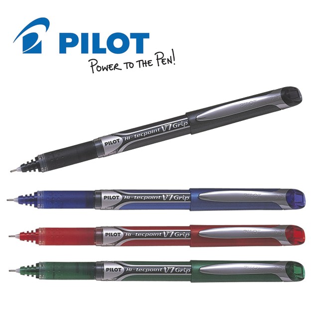 Pilot, Stylo roller, Hi-Tecpoint, V5 GRIP, Bleu, 279713