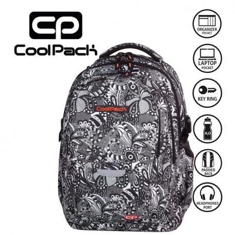 CoolPack Business Line Black Backpack Zenith